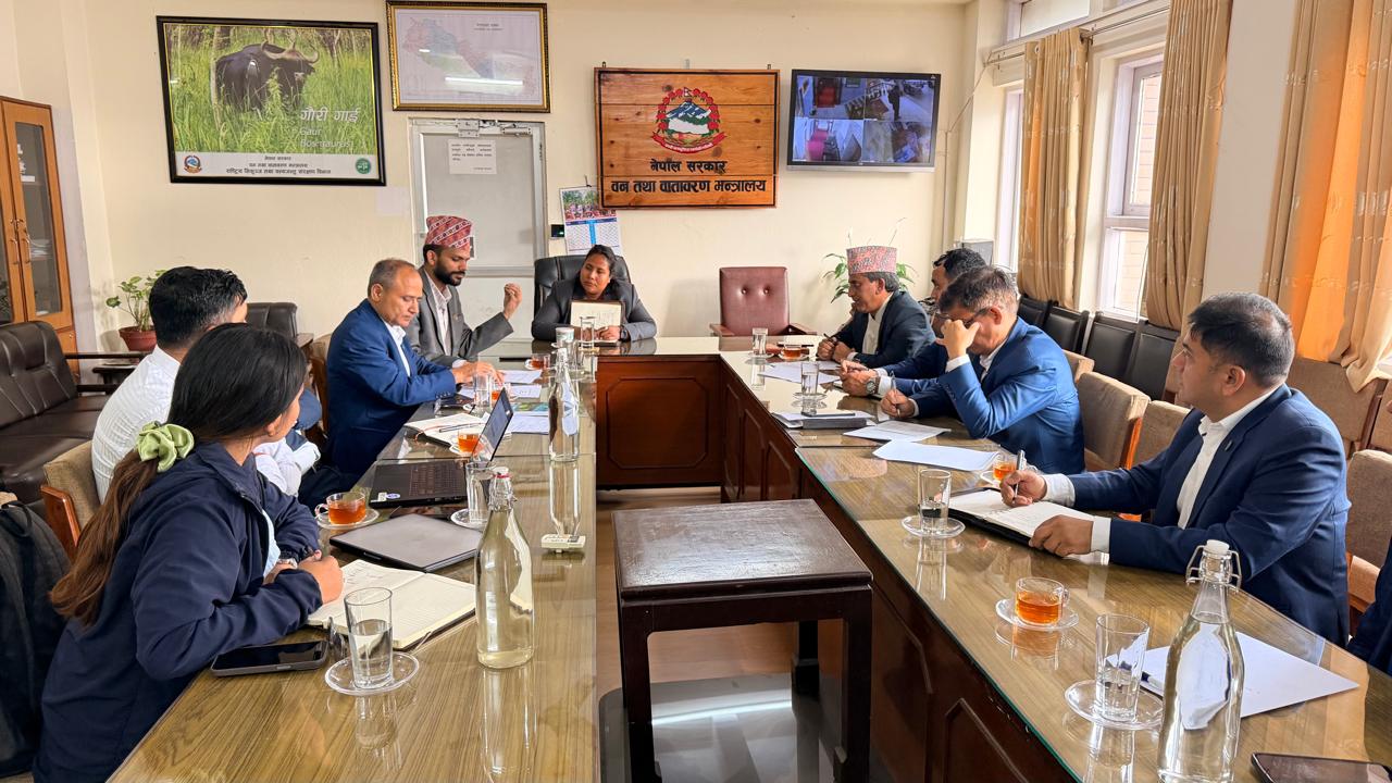 कृषि हानीकारक वन्यजन्तु व्यवस्थापनका लागि टास्क फोर्स गठनबारे छलफल