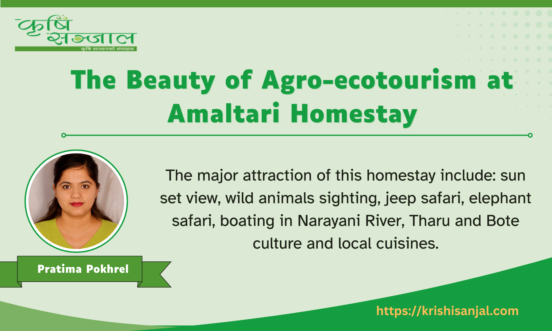 The Beauty of Agro-ecotourism at Amaltari Homestay