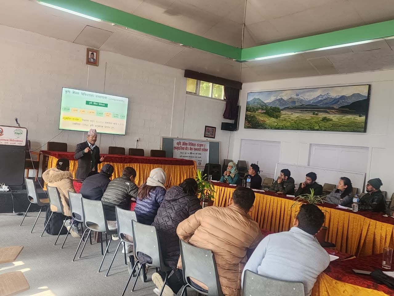 लुम्लेमा कृषि जैविक विविधता संरक्षण र सामुदायिक बीउ बैंक सम्बन्धि तालिम