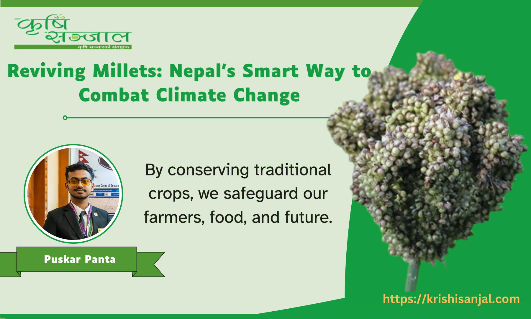 Reviving Millets: Nepal's Smart Way to Combat Climate Change