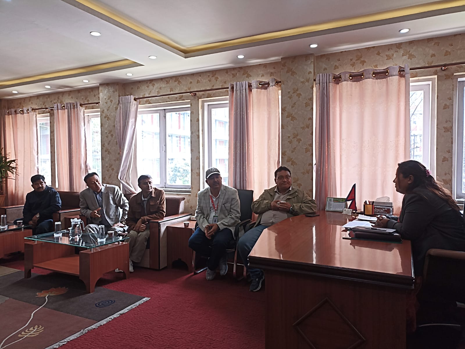 मत्स्य क्षेत्र सुधारका लागि मन्त्री चौधरी र किसानबीच छलफल